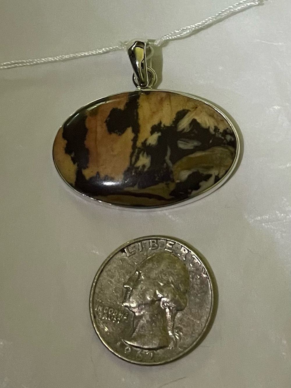 Picture Jasper pendant